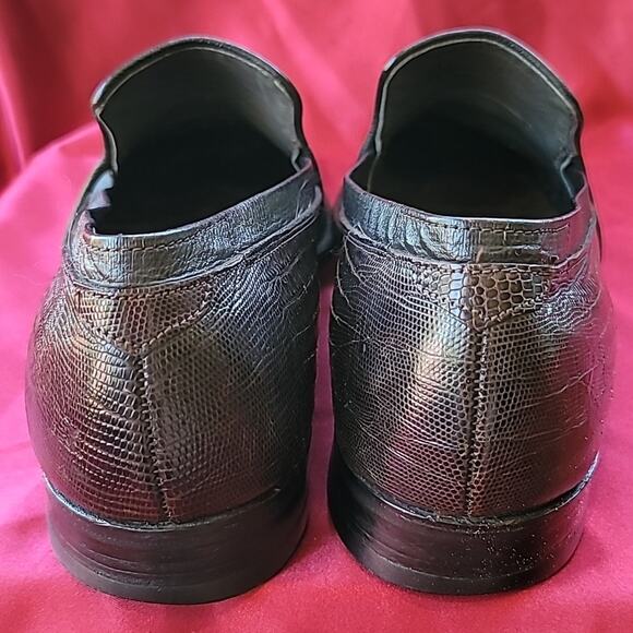 FOOTJOY Genuine Alligator sz10.5 Handmade Tassel Loafer EXCELLENT COND main image 8